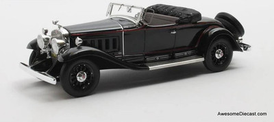 Matrix 1:43 1930 Cadillac V-16 452 Roadster Fleetwood Convertible, Dark Blue