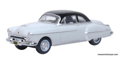 Oxford Diecast 1:87 1950 Oldsmobile Rocket 88 Coupe, Marol Grey/Black