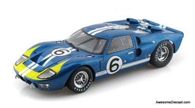 Shelby Collectibles 1:18 1966 Ford GT-40 Mk11 #6, Metallic  Blue: Le Mans 24 Hours