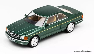 DCT 1:64 Mercedes Benz 500 SEC, Metallic Green