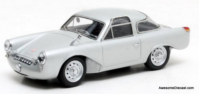 1954 Glockler Porsche 356 Special Coupe, Silver 1:43 Resin Cast Model by Matrix