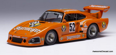 Porsche 935 K3 Jagermeister Kremer Racing #52, Orange 1:43 Diecast Model Car by IXO