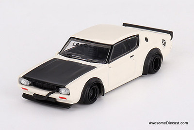 Nissan Skyline Kenmeri Liberty Walk LBWK KUMA 1:64 Diecast