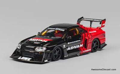 Nissan LBWK ER34 Advan 1:64 Diecast Model Car by CM Model