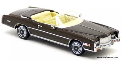 1976 Cadillac Eldorado Convertible, Black 1:87 ABS Plastic Model