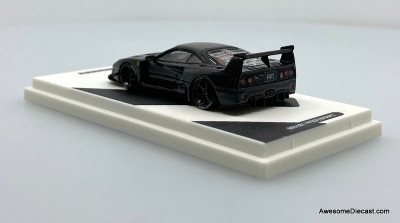 Ferrari F40, Silver Chrome 1:64 Diecast Model Car by Supcar