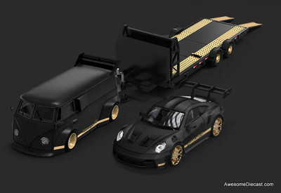 Mercedes Benz G550 & Volkswagen Beetle w/Trailer: Martini