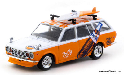 Tarmac Works 1:64 Datsun Bluebird 510 Wagon MOON Equipped