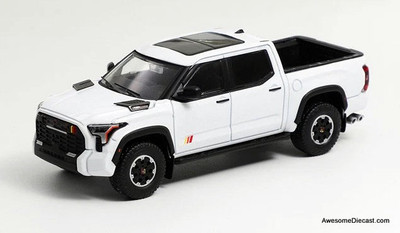 Toyota Tundra TRD PRO, Pearlescent White 1:64 Diecast Model Truck by GCD