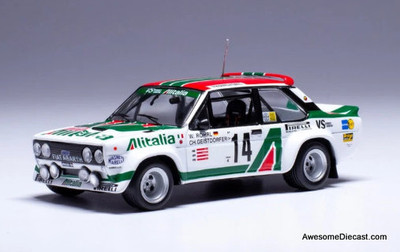 1979 Fiat 131 Abarth #14 1:43 Diecast Model Car by IXO