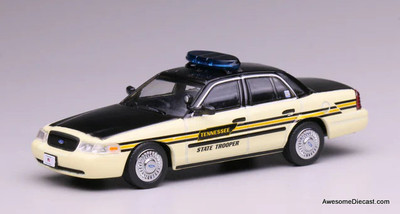 Ford Crown Victoria: Tennessee State Trooper 1:64 Diecast Model Car by 596 Model