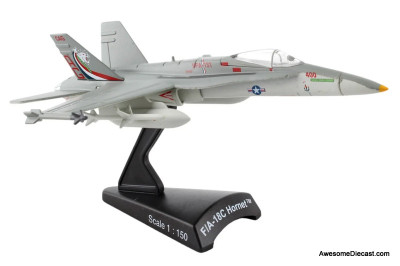 McDonnell Douglas F/A-18 Hornet VFA-131 "Wildcats" 1:150 Diecast Model Plane by Postage Stamp
