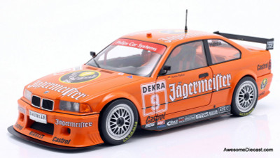 1993 BMW 325i Coupe E36 #9 Jägermeister Linder Team DTM (Armin Hahne) 1:18 Diecast Model Car by Werk83