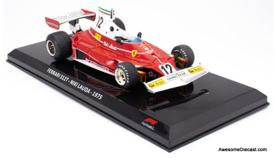 1975 Ferrari 312T Formula 1 Race Car #12 (Niki Lauda) 1:24 Diecast Model Car by DeAgostini