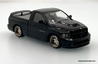 Dodge Ram SRT, Black 1:64 Diecast Model Truck by Shoom64