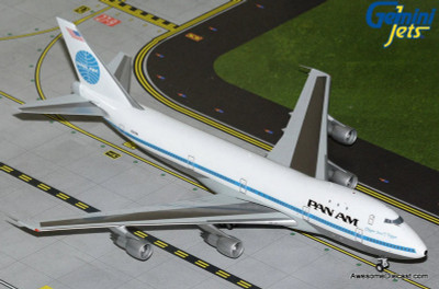 Boeing 747-100: Pan Am (Reg #N747PA) Clipper Juan T Trippe 1:200 Diecast Model Plane by Gemini 200