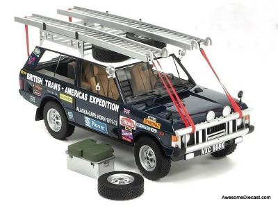 1971 Range Rover "The British Trans-Americas Expedition"1:18 Diecast Model Car by Almost Real