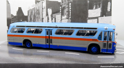 GM New Look Transit Bus: MSBA Long Island 1:87 (HO) ABS Plastic Bus by Rapido