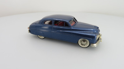 1949 Ford Monarch Coupe, Violet 1:43 White Metal Model Car by Brooklin Models