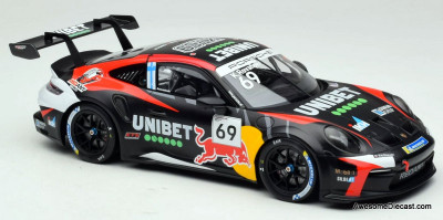 2024 Porsche 911 GT3 Cup #69 1:18 Diecast Model Car by IXO