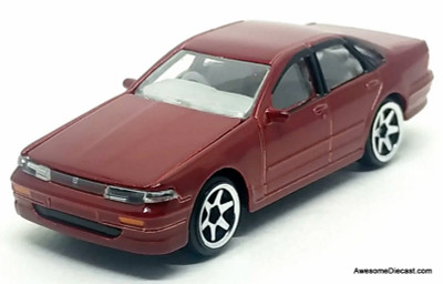 RARE!! Nissan Cefiro A31, Red 1:64 Diecast Model Car by Majorette