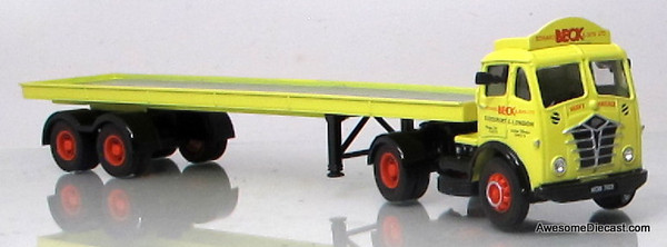 Corgi 1:50 Foden FG Platform Trailer - Edward Beck & Son LTD