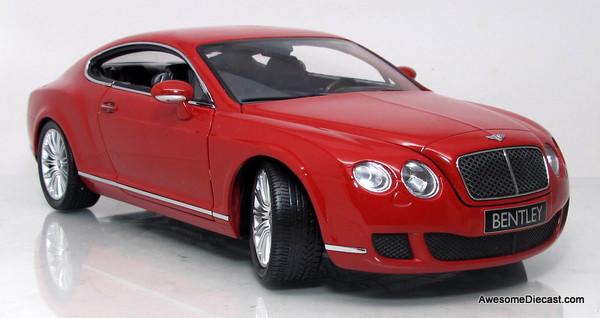 Minichamps 1:18 2008 Bentley Continental GT, Red 