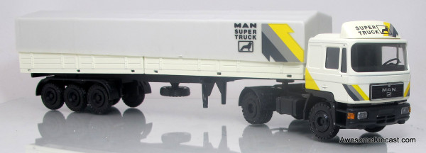 Conrad 1:50 MAN 19.362 FS Super Truck Tractor Trailer