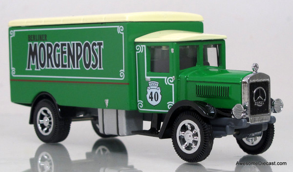 Matchbox Power of the Press 1:43 1932 Mercedes Benz L5 - Berliner Morgenpost