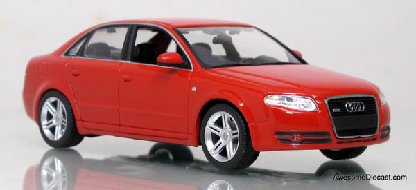 Minichamps 1:43 2004 Audi A4  (Red)