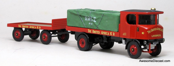 Corgi 1:50 Sentinel Platform Wagon w/ Trailer - United Africa 