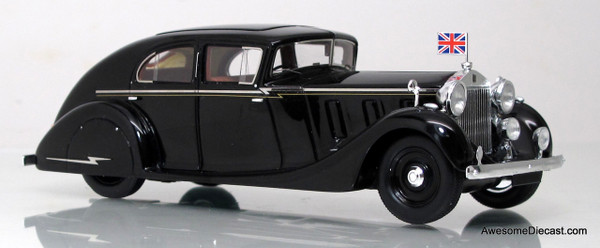 TSM 1:43 1936 Rolls Royce Phantom III Sedan, General Montgomery / HJ Mulliner "Monty's Rolls"