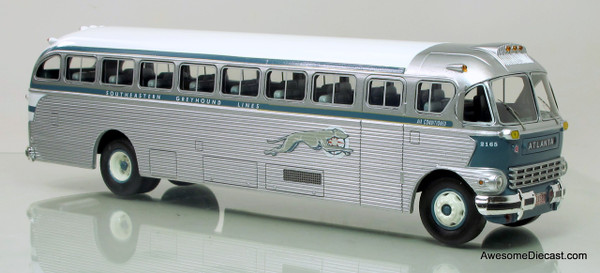 AHM 1:50 1948 ACF Brill IC-41 Intercity Coach: Southeastern Greyhound Line:  Atlanta, GA