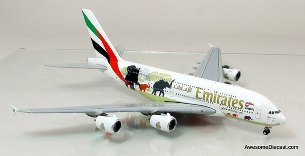 Gemini Jets 1:400 Airbus A380 - Emirates (Wildlife #2)