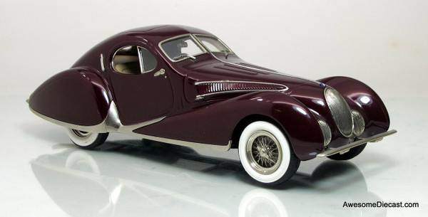 RARE!!! Motor City USA 1:24 1937 Talbot Lago T150-C 