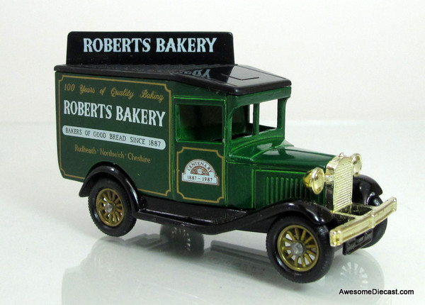 Lledo 1928 Ford Model A Van- Roberts Bakery