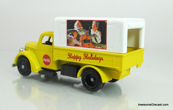 Lledo 1939 Ford Canvas Back- Coca-Cola Santa