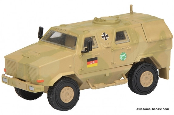 Schuco 1:87 Dingo I All Protection Vehicle: International Security Assistance Force