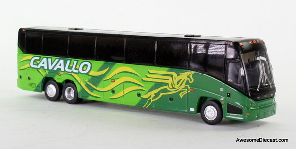 Iconic Replica 1:87 MCI J4500 Bus: Cavallo Bus Lines | Fallen Flag