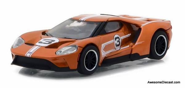 GreenLight 1:64 2017 Ford GT40 Mk II Tribute #3, Copper