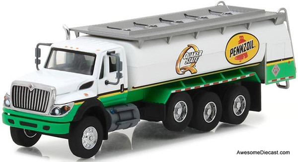Greenlight 1:64 2017 International WorkStar Tanker Truck: Pennzoil/Quaker State