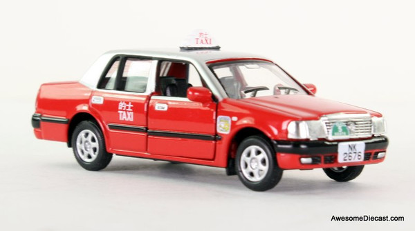 Tiny Toyota Crown Comfort Taxi: Hong Kong, Urban