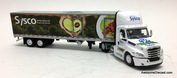 Last One!! DCP 1:64 Freightliner Cascadia w/ 40' Food Trailer: SYSCO 50th Anniversary