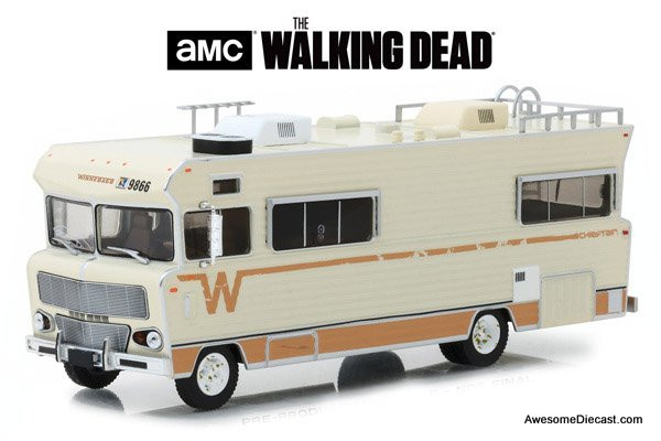 GreenLight 1:43 1973 Winnebago Chieftain: The Walking Dead - Dale's