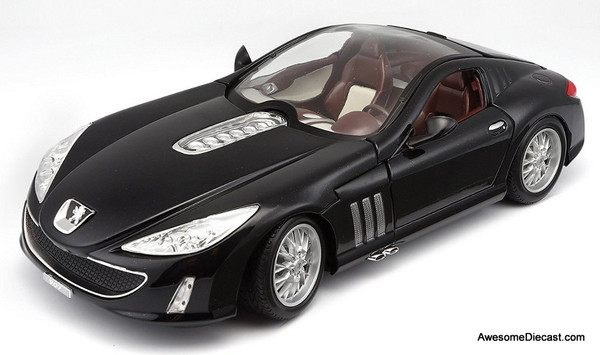 Only One!! Burago 1:18 Peugeot 907 V12 Concept Car, Black