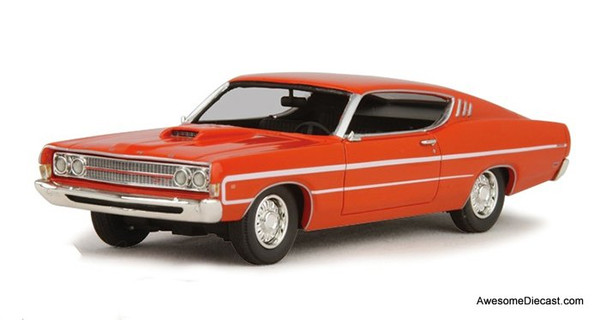 Goldvarg Collection 1:43 1969 Ford Torino, Calypso Coral