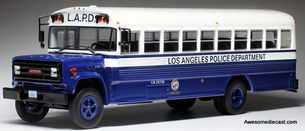 IXO 1:43 1988 GMC 6000 LAPD Police Department