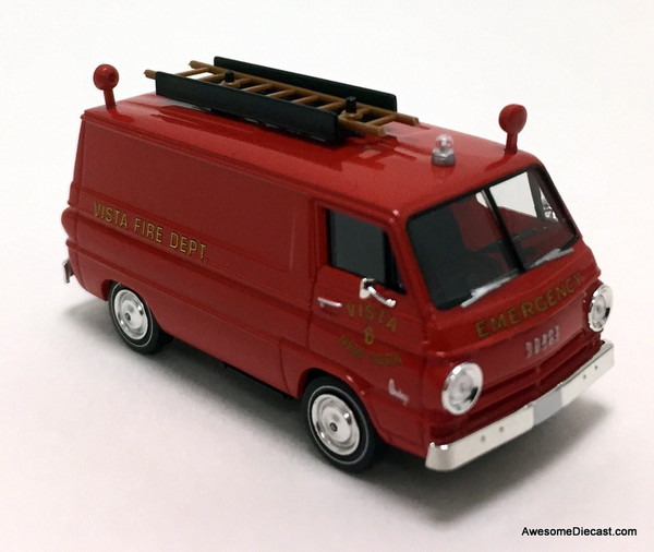 Brekina 1:87 Dodge A100 Van: Fire Rescue, Vista New York