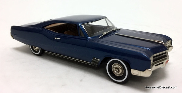 Brooklin Models 1:43 1967 Buick Wildcat 2 Door Sport Coupe, Blue