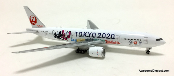 LAST ONE! Phoenix 1:400 Boeing 777-200: Japan Airlines, Tokyo 2020 Olympics Livery